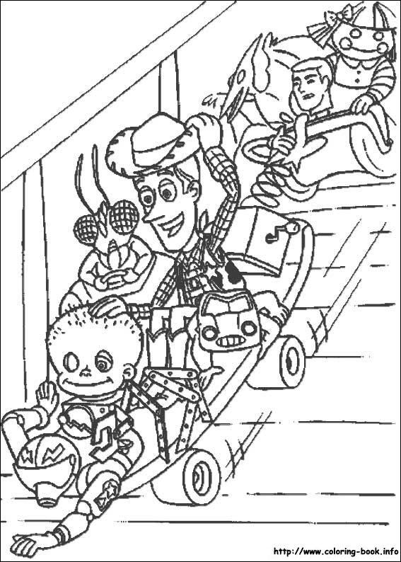 Toy Story coloring picture